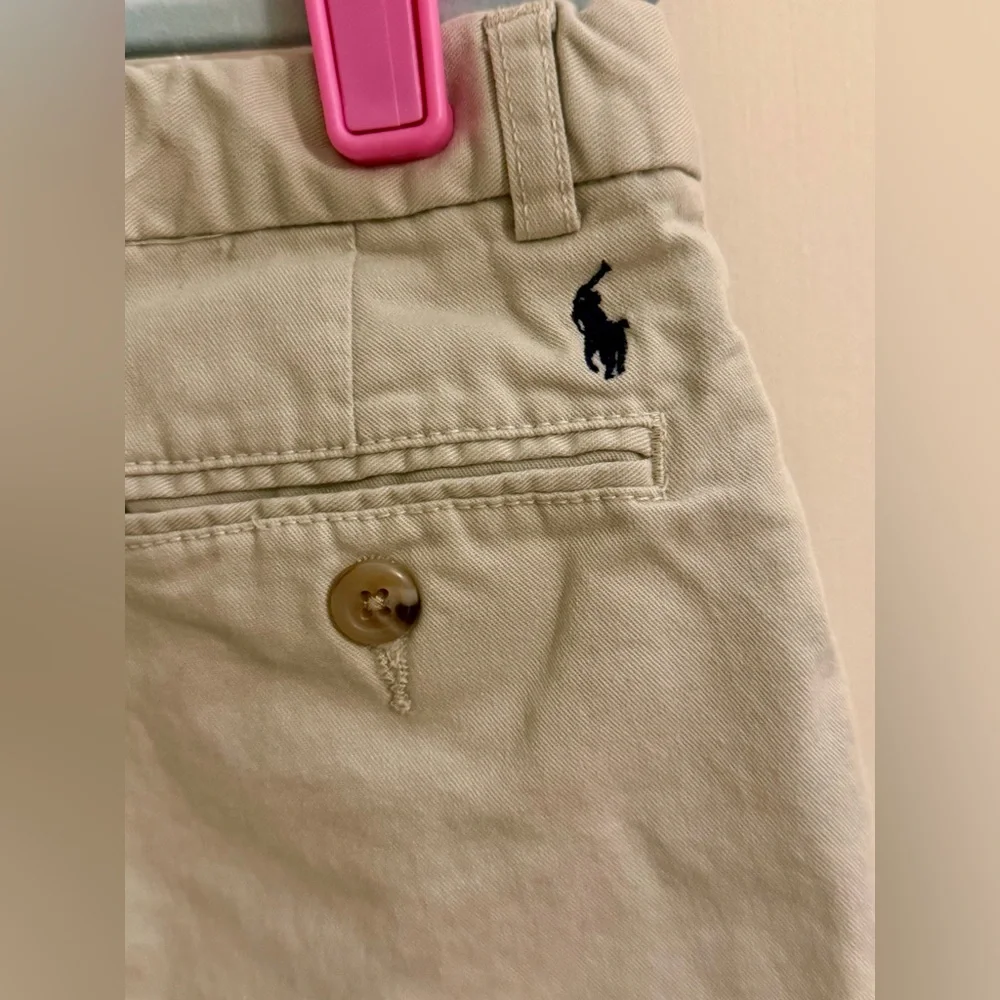 Ralph Lauren Kids Beige Twill Shorts